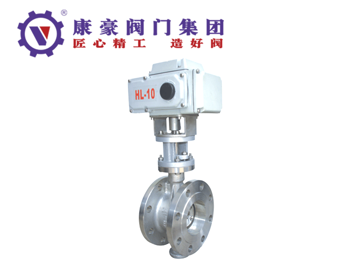 不銹鋼電動法蘭蝶閥